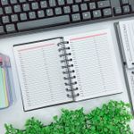 Agenda Permanente Executiva Colorida 10 x 14 cm 160 Folhas - Interponte