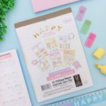 Bloco de Adesivos Happy 390 Adesivos - Tilibra