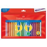 Caneta Hidrográfica Vai e Vem 24 cores - Faber-Castell
