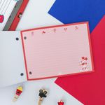 Refil de Fichas para Mini Ficheiro Mickey 80 Folhas 15,5 x 11,5 cm - DAC