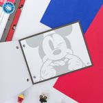 Refil de Fichas para Mini Ficheiro Mickey 80 Folhas 15,5 x 11,5 cm - DAC