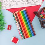 Lápis de Cor 10 Cores + 2 Lápis Bicolor - Faber-Castell