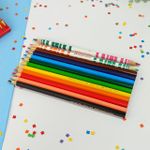Lápis de Cor 10 Cores + 2 Lápis Bicolor - Faber-Castell