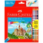 Lápis de Cor 20 Ecolápis + 4 Lápis Bicolor - Faber-Castell