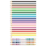 Lápis de Cor 20 Ecolápis + 4 Lápis Bicolor - Faber-Castell