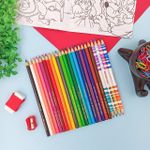 Lápis de Cor 20 Ecolápis + 4 Lápis Bicolor - Faber-Castell