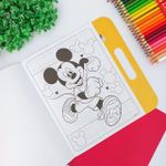 Kit Maleta para Colorir Mickey com 68 Adesivos - Tilibra