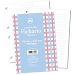 Refil de Fichário Colegial 96 Folhas 15,5 x 22,5 cm - DAC