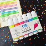 Caneta Marca Texto Vista 6 Cores - Cis