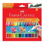 Caneta Hidrográfica Jumbo 24 Cores - Faber-Castell