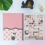 Caderno Espiral Capa Dura Universitário 1 Matéria Hello Kitty 20 x 27,5 cm 80 Folhas - São Domingos