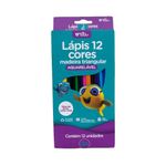Lápis de Cor Aquarelável 12 Cores - Onda