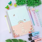 Caderno Universitário Gypsy 1 Matéria 80 Folhas Pautadas 20 x 27,5 cm - Tilibra