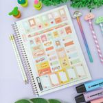 Caderno Universitário Gypsy 1 Matéria 80 Folhas Pautadas 20 x 27,5 cm - Tilibra