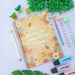 Caderno Universitário Gypsy 1 Matéria 80 Folhas Pautadas 20 x 27,5 cm - Tilibra
