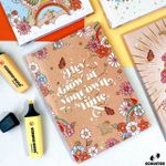 Caderno 1/4 Brochura Capa Dura Gypsy 14 x 20 cm 80 folhas - Tilibra