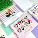 Caderno Espiral de Cartografia e Desenho Minnie Milimetrado 80 Folhas - Tilibra