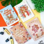 Caderno 1/4 Brochura Capa Dura Gypsy 14 x 20 cm 80 folhas - Tilibra