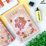 Caderno 1/4 Brochura Capa Dura Gypsy 14 x 20 cm 80 folhas - Tilibra