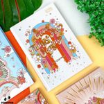 Caderno 1/4 Brochura Capa Dura Gypsy 14 x 20 cm 80 folhas - Tilibra