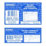 Bloco de Recibo Comercial 50 Folhas - São Domingos