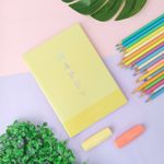 Caderno 1/4 Brochura Capa Dura Happy 14 x 20 cm 80 folhas - Tilibra