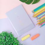 Caderno 1/4 Brochura Capa Dura Happy 14 x 20 cm 80 folhas - Tilibra