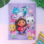 Caderno Brochura Capa Dura Universitário Gabby 20 x 27,5 cm 80 Folhas - Tilibra