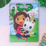 Caderno Brochura Capa Dura Universitário Gabby 20 x 27,5 cm 80 Folhas - Tilibra