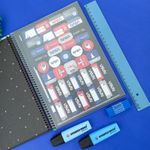 Caderno Universitário Nasa 1 Matéria 80 Folhas Pautadas 20 x 27,5 cm - Tilibra