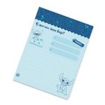 Refil de Fichas para Mini Fichário Stitch 14 x 17 cm 80 Folhas - DAC
