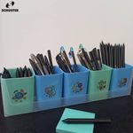 Porta Objetos Kit Mundo da Lua Tom Pastel 5 Peças - Dello