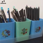 Porta Objetos Kit Mundo da Lua Tom Pastel 5 Peças - Dello