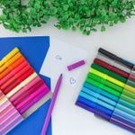 Caneta Hidrográfica Lavável ColorCis 24 Cores - Cis