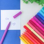 Caneta Hidrográfica Lavável ColorCis 24 Cores - Cis