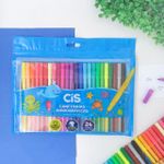 Caneta Hidrográfica Lavável ColorCis 24 Cores - Cis