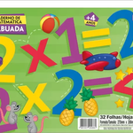 Caderno de Alfabetização Tabuada - Tilibra