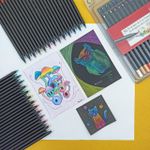 Lápis de Cor SuperSoft 50 Cores - Faber-Castell