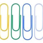 Clips De Papel Colorido 100 Unidades - Yins