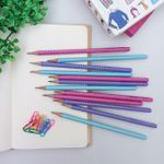 Lápis Preto Grafite N° 2 Triangular EcoGrip Sparkle Unidade - Faber-Castell