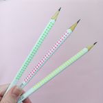 Lápis Preto Grafite N° 2 Triangular EcoGrip Branco com Grip Neon Unidade - Faber-Castell