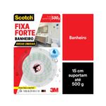 Fita Dupla Face Scotch 24 mm x 1,5 m Espuma Fixa Forte Áreas Úmidas - 3M