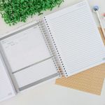 Caderno Universitário Colorido D+ 10 Matérias 200 Folhas 20 x 27,5 cm - Tilibra