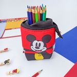 Estojo Escolar Retrátil Porta Lápis Mickey Mouse - DAC