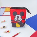 Estojo Escolar Retrátil Porta Lápis Mickey Mouse - DAC