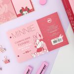 Refil de Fichas para Mini Ficheiro Minnie 80 Folhas Pautadas Rosa Candy Color 215 x 135 mm - DAC