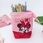 Estojo Escolar Retrátil Porta Lápis Minnie Mouse - DAC