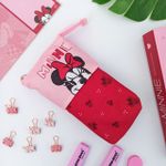 Estojo Escolar Retrátil Porta Lápis Minnie Mouse - DAC