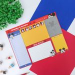 Kit Bloco de Anotações Destacável Mickey Mouse com 5 Bloquinhos de 20 Folhas - DAC