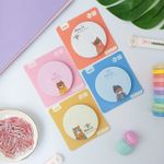 Bloco Adesivo Sticky Note Gatinhos 70x70 com 75 folhas - Importado